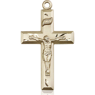 14kt Gold Filled Crucifix Medal