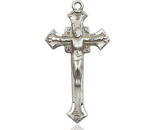 Sterling Silver Crucifix Medal