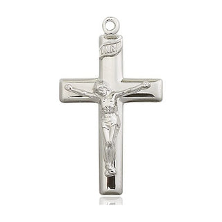Sterling Silver Crucifix Medal