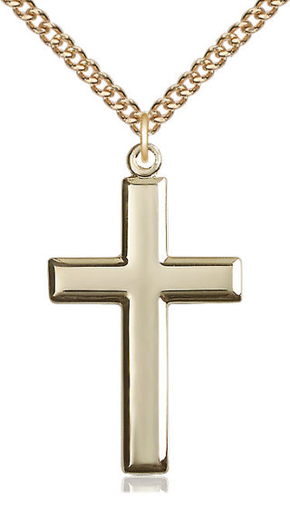 14kt Gold Cross Medal