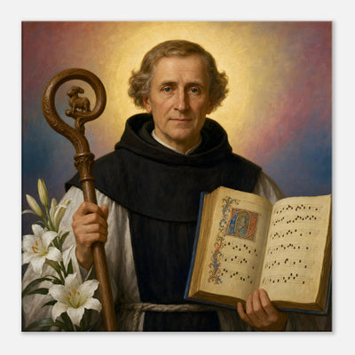St. Odo of Cluny - Devotional Canvas