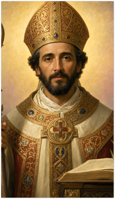 St. Leander of Seville Holy Cards
