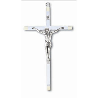 Large Lucite Crucifix 8.5"