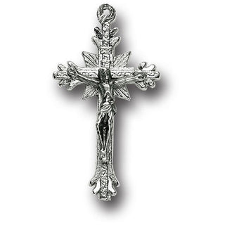 1 1/2" Oxidized Crucifix 25-Pack