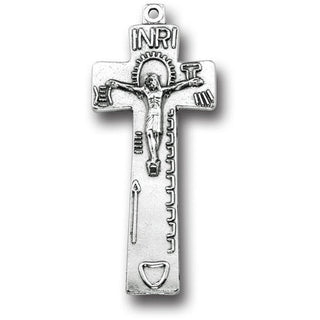 2 1/4" Oxidized Crucifix 25-Pack