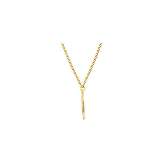 24K Yellow Gold-Plated Sterling Silver 25 mm St. Christopher Medal 24" Necklace