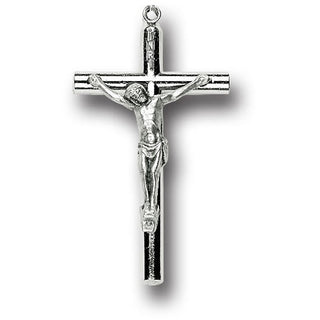 1 1/2" Oxidized Crucifix 25-Pack