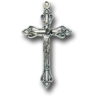 1 1/2 Oxidized Crucifix 25-Pack