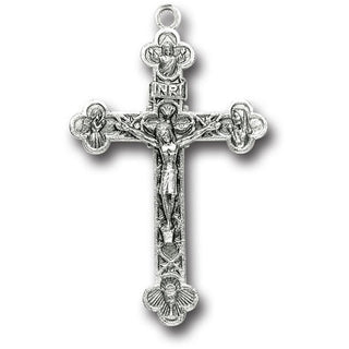 2 1/2 Oxidized Crucifix 25-Pack