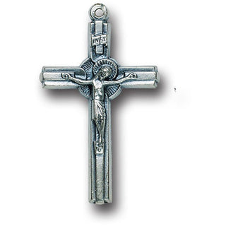 1 1/2" Oxidized Crucifix 25-Pack