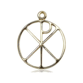14kt Gold Filled Chi Rho Medal