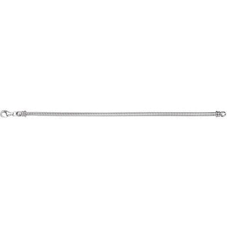 Sterling Silver 3 mm Snake 7" Chain