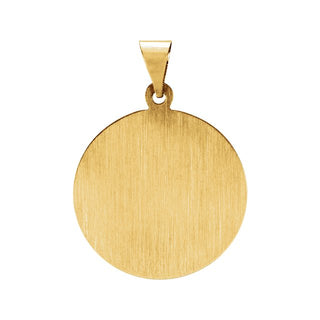 14K Yellow Hollow Pope John Paul II Medal