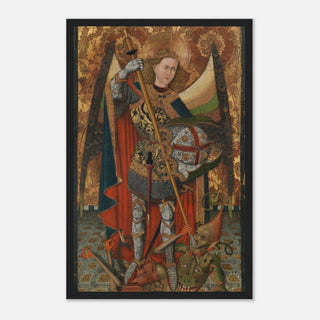 St. Michael the Archangel Gilded Framed Print - view 22