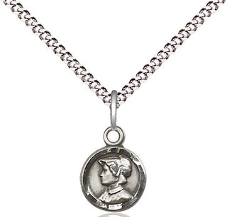 Sterling Silver Saint Elizabeth Ann Seton Medal Religious and Catholic Jewelry