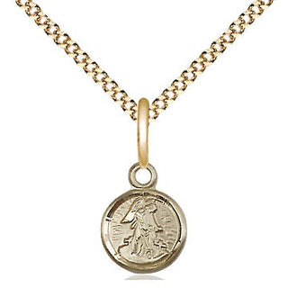 Gold-Filled Guardian Angel Pendant