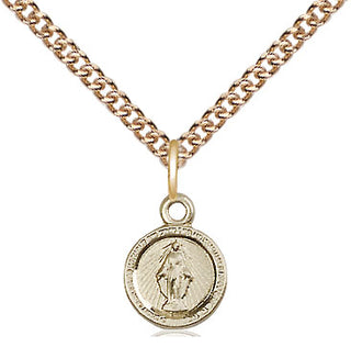 14kt Gold Miraculous Medal