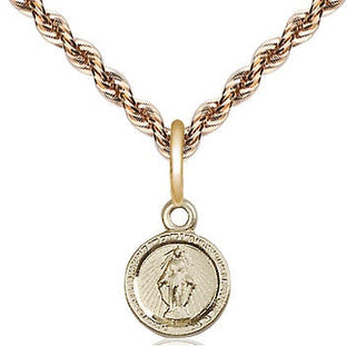 14kt Gold Miraculous Medal