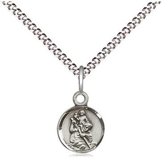 Sterling Silver Saint Christopher Medal Religious and Catholic Jewelry