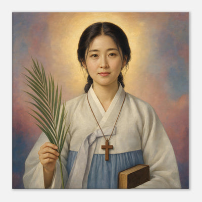 St. Barbara Ko Sun-i - Devotional Canvas