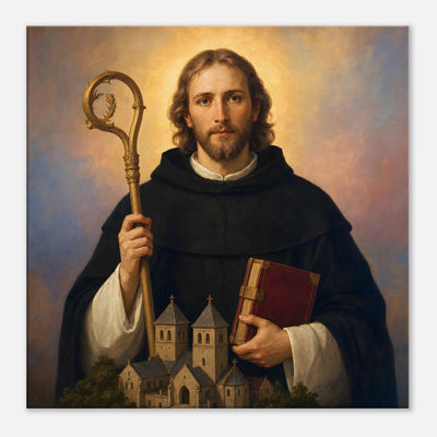 St. Winibald - Devotional Canvas