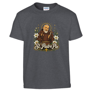 St. Padre Pio Kids T-Shirt - view 5