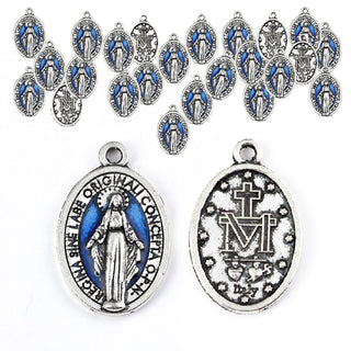 Blue Miraculous Medals in Bulk