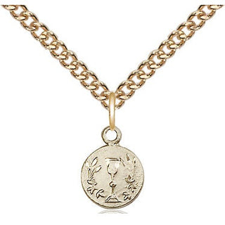 14kt Gold Communion Chalice Medal