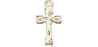 14kt Gold Cross Medal