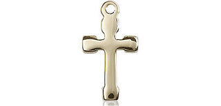 14kt Gold Cross Medal