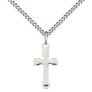 Sterling Silver Cross Medal Religious and Catholic Jewelry