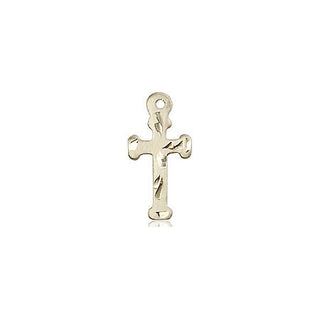 14kt Gold Filled Cross Medal