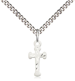 Pewter Cross Medal Religious and Catholic Jewelry