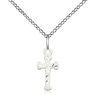 Sterling Silver Cross Medal Religious and Catholic Jewelry