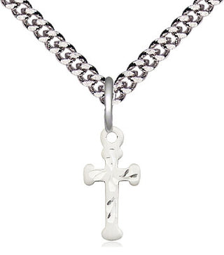 Sterling Silver Cross Medal Religious and Catholic Jewelry