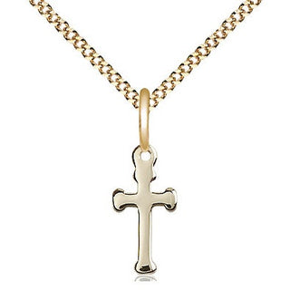 14kt Gold Filled Cross Medal Religious and Catholic Jewelry