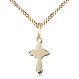 14kt Gold Filled Cross Medal Religious and Catholic Jewelry