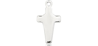 Sterling Silver Cross Medal