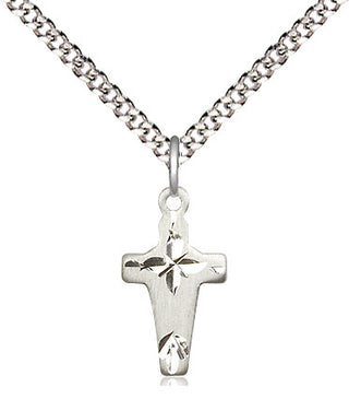 Sterling Silver Cross Medal Religious and Catholic Jewelry