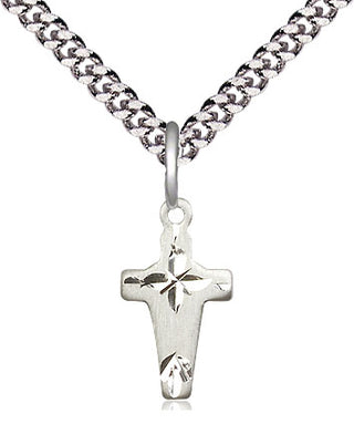 Sterling Silver Cross Medal Religious and Catholic Jewelry
