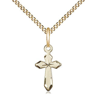 14kt Gold Filled Cross Medal Religious Jewelry