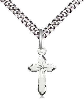 Sterling Silver Cross Medal Religious Jewelry