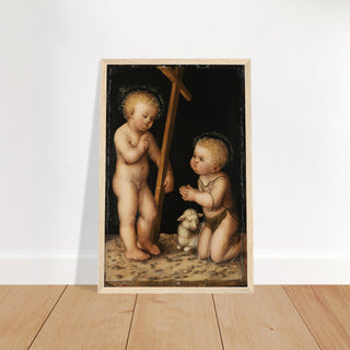 Christ Child and St. John with Lamb Framed Print - view 25