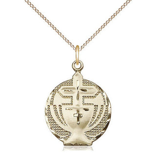 14kt Gold Communion Medal