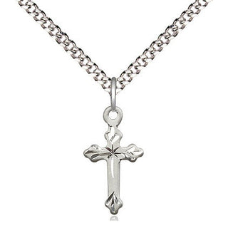 Pewter Cross Medal Religious and Catholic Jewelry
