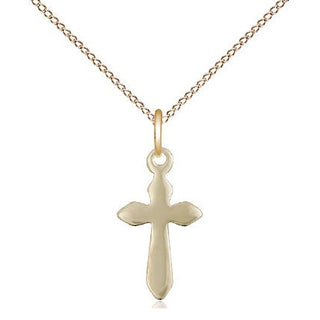 14kt Gold Filled Cross Medal Religious Jewelry
