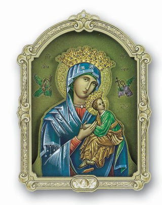 Cathedral 5" 3D Plaque Our Lady Of Perpetual Help