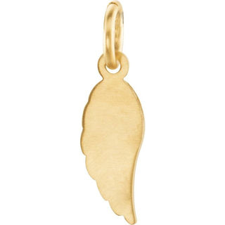 14K Yellow Posh Mommy Angel Wing Charm/Pendant