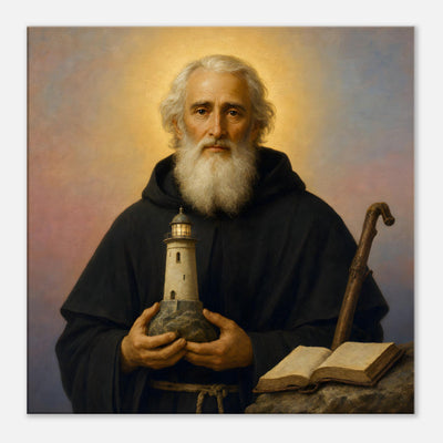 St. Venerius of Tino - Devotional Canvas