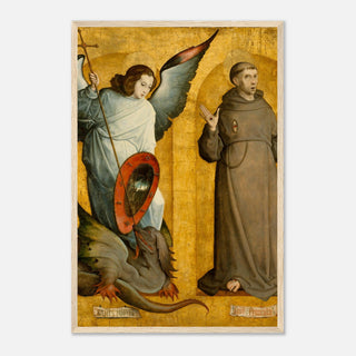 St. Michael and St. Francis Framed Print - view 9